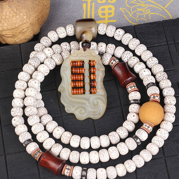 108 Lucky Abacus Star Moon Bodhi Hand String Beads