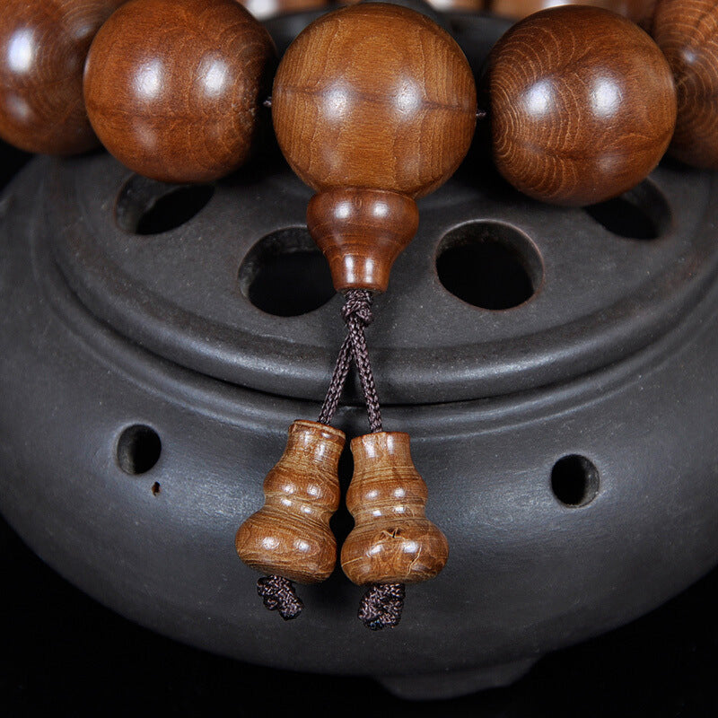 Old Material Wutai Mountain Liudao Wooden Bracelets