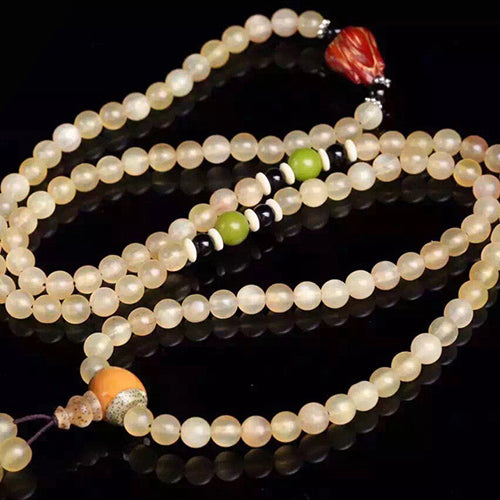 108 pieces Tibetan sheep horn beads bracelet