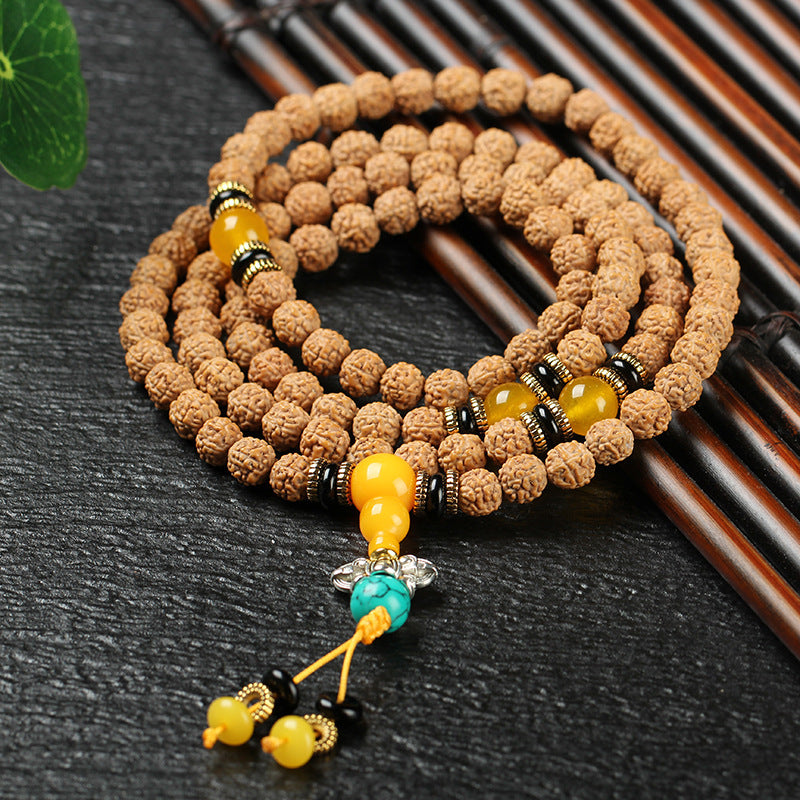 108 Mala Beads Dragon Pattern Original Seed King Kong Bodhi