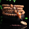 Natural Nepal Meat Pattern King Kong 108 Buddha Beads Bracelet