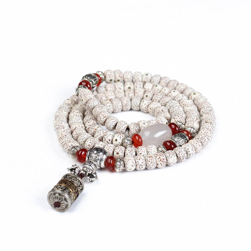 Tibetan Bodhi Seed Handcraft Mala Wisdom Necklace Bracelet